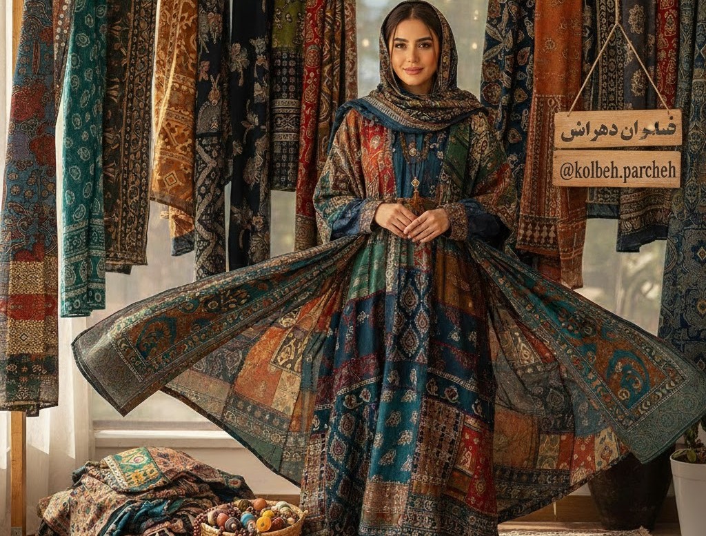 کلبه پارچه پورزند - پارچه پورزند - مدل کلبه پارچه پورزند - پارچه فروشی پورزند